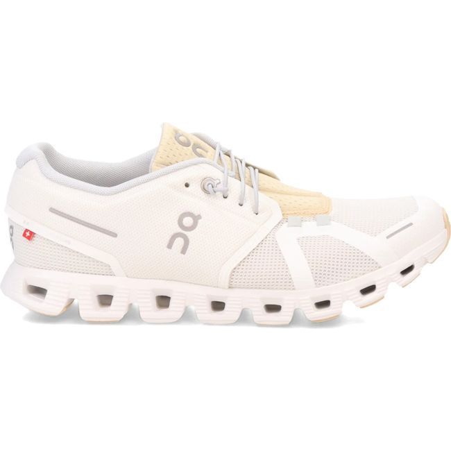 On Running Women&#39;s Cloud 5 Push Running Shoe IVORY/SAVANNAH 69.98003