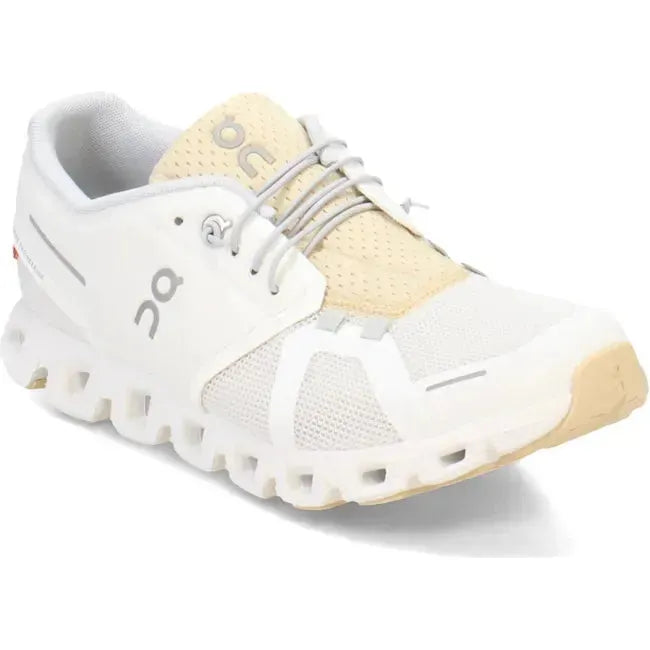 On Running Women&#39;s Cloud 5 Push Running Shoe IVORY/SAVANNAH 69.98003