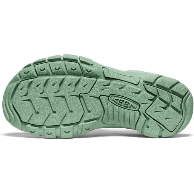 Sole of Women&#39;s Keen Newport H2 Sandal in Monochrome Granite Green