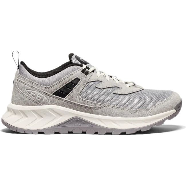Lateral of Men's KEEN Hightrail Vented Hiking Shoe in Alloy Vapor Gray