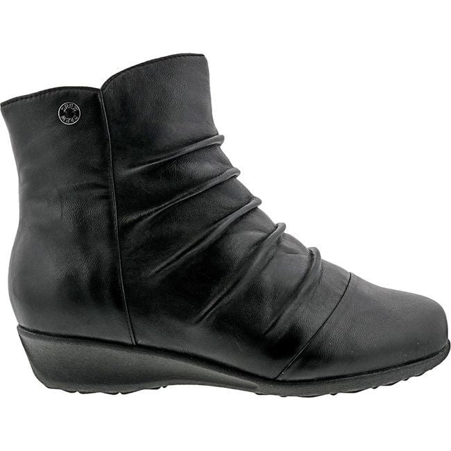 Drew Women's Cologne Boot Black Leather 19167-12