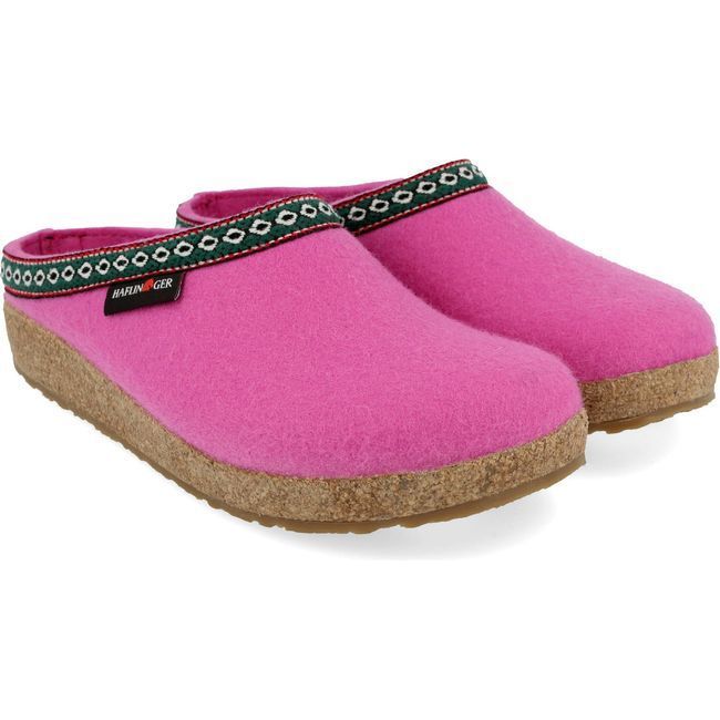 Haflinger Women's GZ Classic Clog Rosa 711001-107