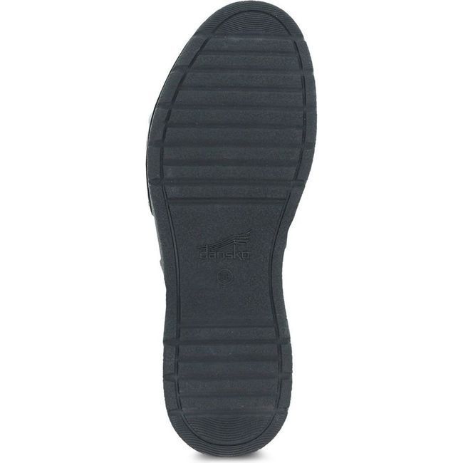 Dansko Women's Rissa Mary Jane Closed Toe Sandal Black Nappa 7188100200