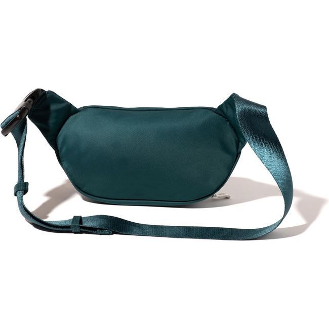 Baggallini On The Go Belt Bag Waist Pack Emerald Twill BBW906B1090