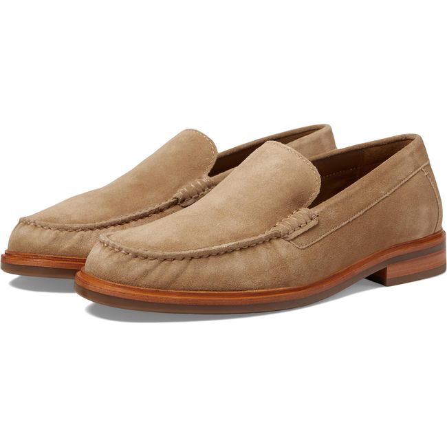 Johnston &amp; Murphy Men's Lyles Venetian Loafer Taupe Suede 20-6670