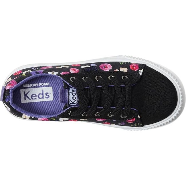 Keds Kids' Triple Step Sneaker Black/Foral KK167364