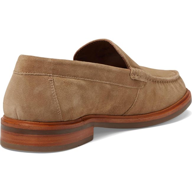 Johnston &amp; Murphy Men's Lyles Venetian Loafer Taupe Suede 20-6670