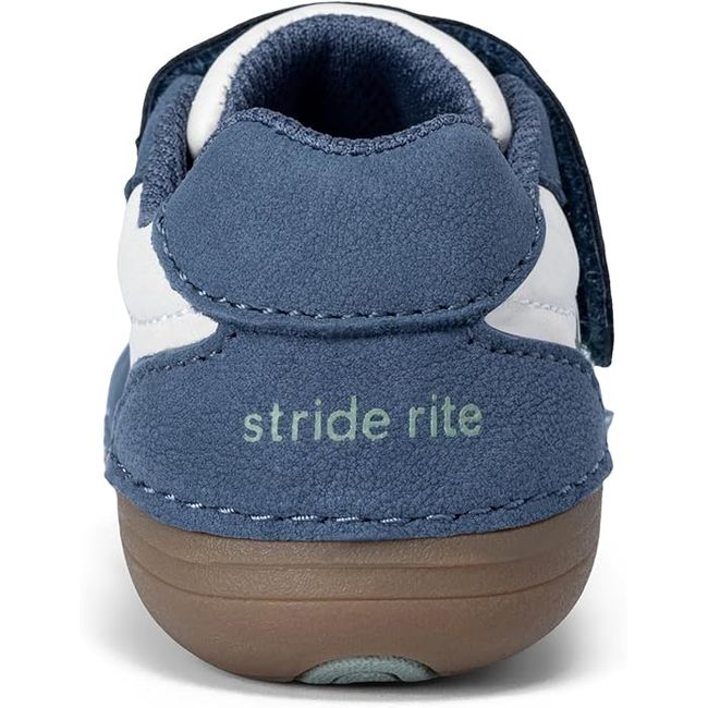 Heel of Stride Rite Kids' Waverly Sneaker in Vintage Indigo 