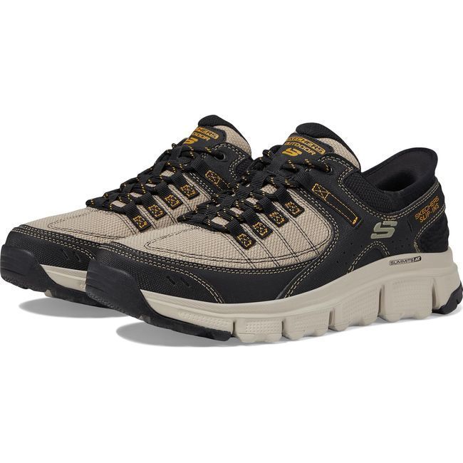 Skechers Men&#39;s Summits AT Slip On Shoe Taupe/Black 237622-TPBK
