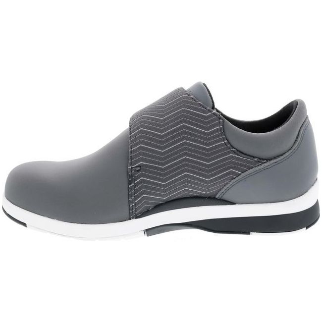 Drew Women's Moonwalk Shoe Grey Lycra/Leather 14100-43