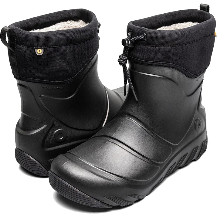 Pair of Bogs Unisex Boga Boot Mid in Black