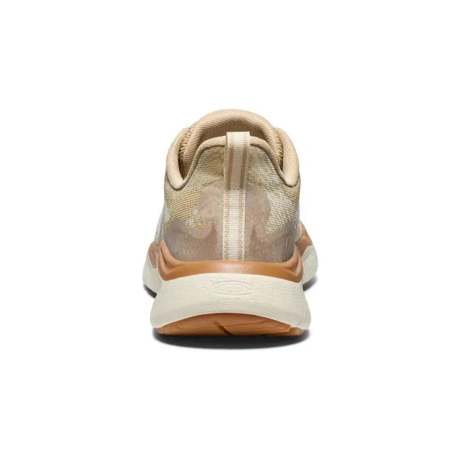 Heel of Women's Keen Leiki Speed Hiking Shoe in birch safari colorway