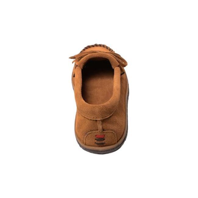 Minnetonka Women's Kilty Tread Moccasin Brown 372A