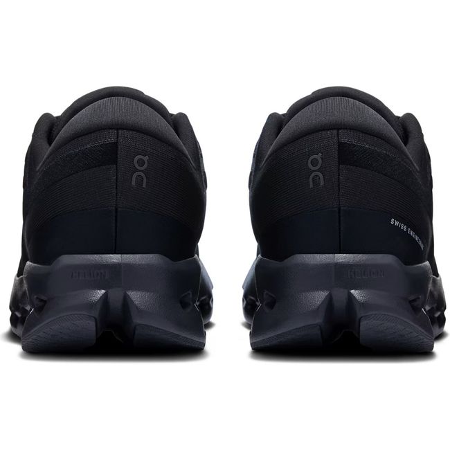 Heels of On Running Women's Cloudsurfer 2 Running Shoes in all black