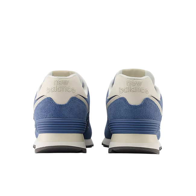 Heels of New Balance Women's 574 Lifestyle Shoes in New Spruce