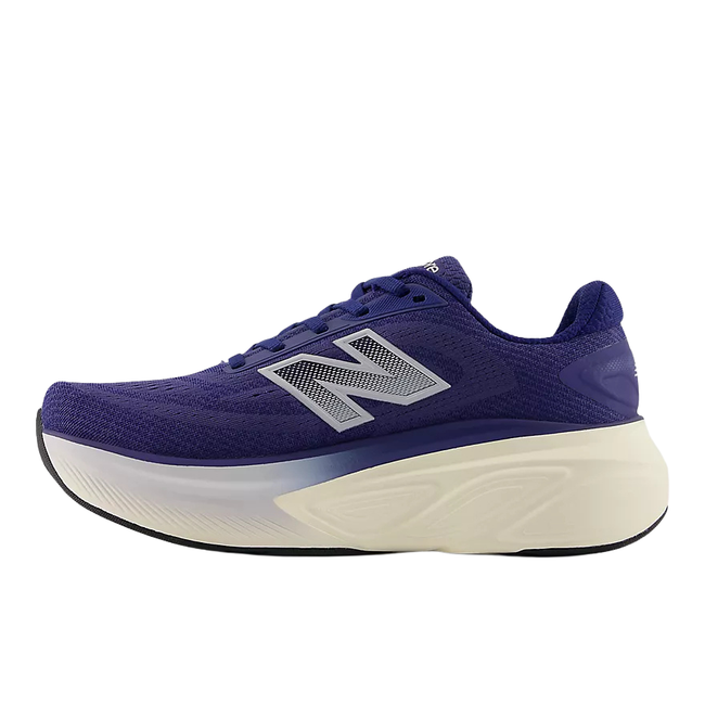 Medial Side of New Balance Women's Fresh Foam X More V6 Running Shoe in Blue Oyster