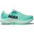 Lateral side of Women's Hoka Rincon 4 Running Shoe in Seafoam Electric Aqua color