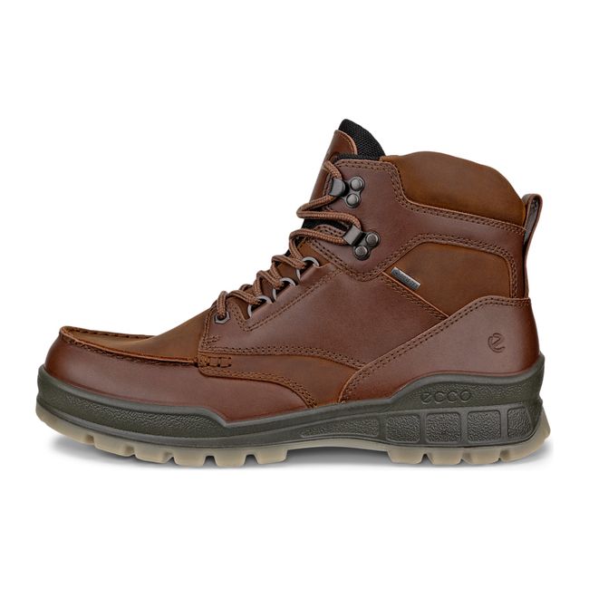 Lateral side of ECCO Men's Track 25 High GTX Boot in bison