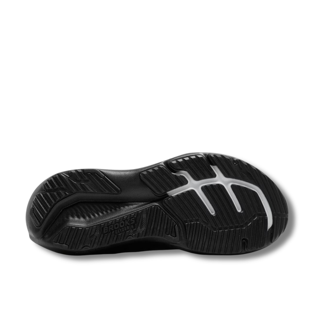 Sole of Brooks Men's Glycerin 23 Running Shoe in Black Ebony
