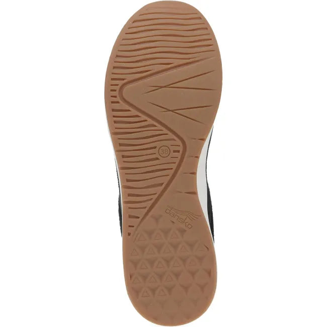 Dansko Claudia backless sneaker, lightweight rubber outsole