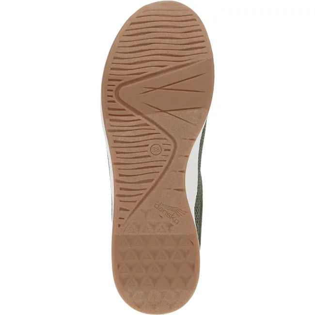 Dansko Claudia backless sneaker, lightweight rubber outsole