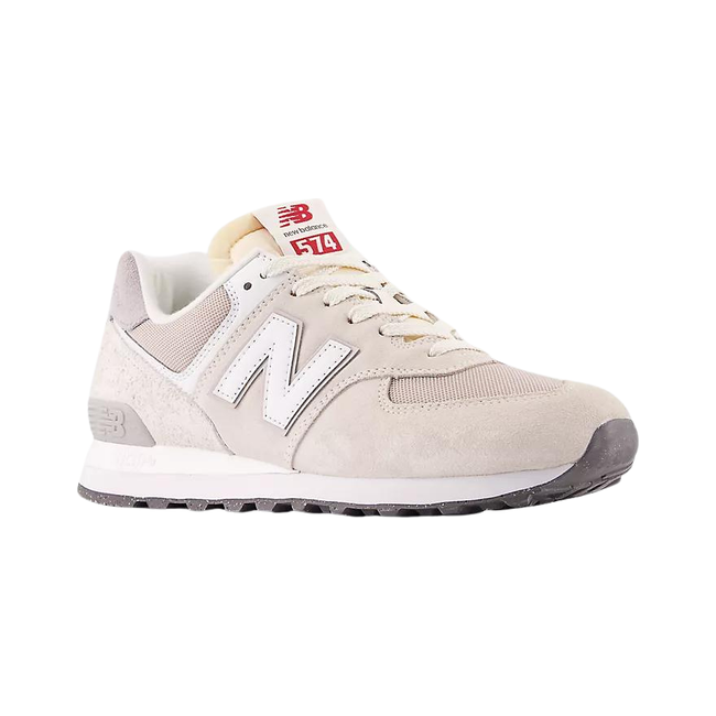 New Balance Unisex 574 Lifestyle Shoe Sea Salt/White U574RCD