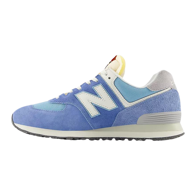 New Balance Unisex 574 Lifestyle Shoe Blue Laguna Sea Salt U574RCA