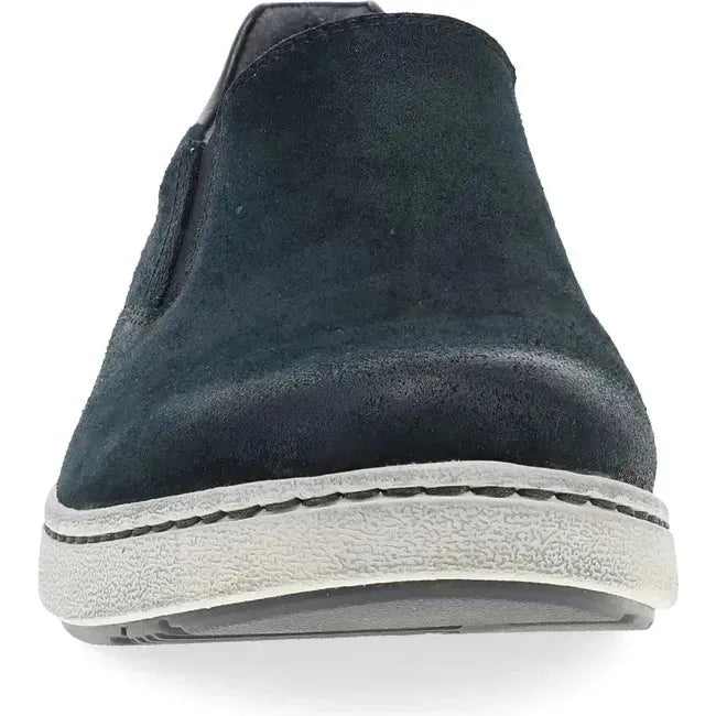 Dansko Men&#39;s Trent Sneaker Black Burnished Suede 8905471000