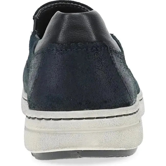 Dansko Men&#39;s Trent Sneaker Black Burnished Suede 8905471000