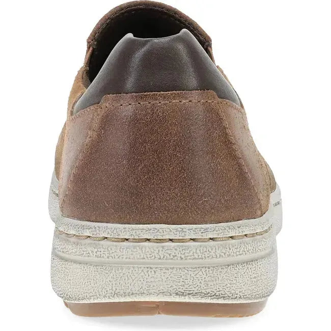 Dansko Men's Trent Shoe Brown Burnished Suede 8905780300