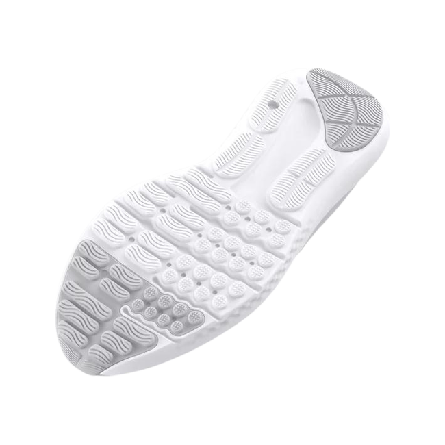 Under Armour Kids' Surge 4 Running Shoes HALO GRAY/WHITE/IRIDESCENT 3027108-100