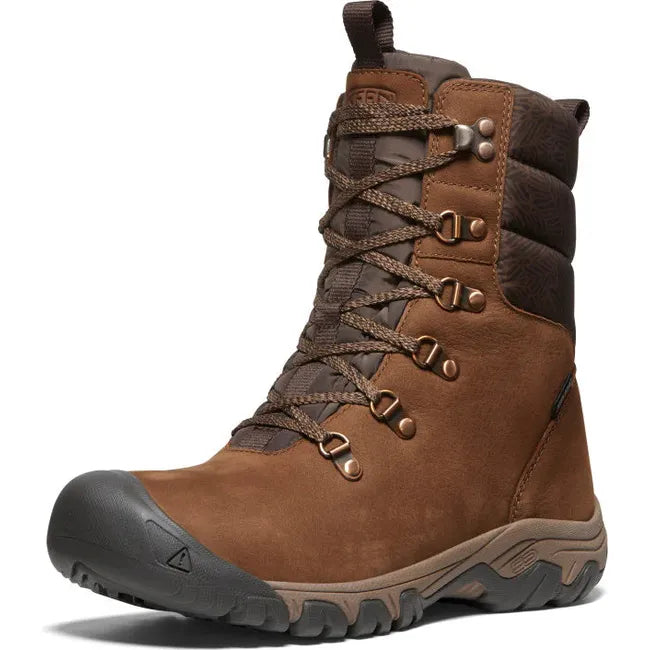 Keen Women's Greta Waterproof Winter Boot Bison/Java 1027717