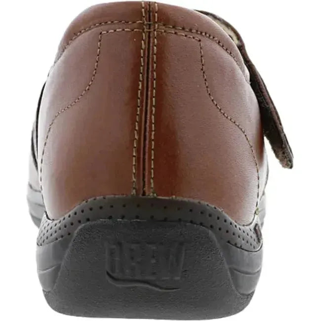 Drew Women's Heather Mary Jane Shoe Brandy Leather 14400-83