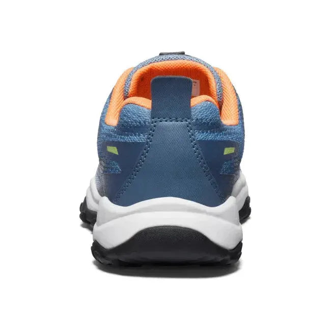 Keen Kids' Wanduro Speed Hiking Shoe Vintage Indigo/Tangerine 1028737
