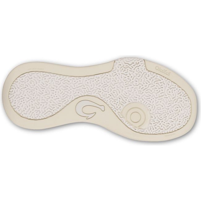 Sole of Women's Olukai Anau Court Shoe in Bright White