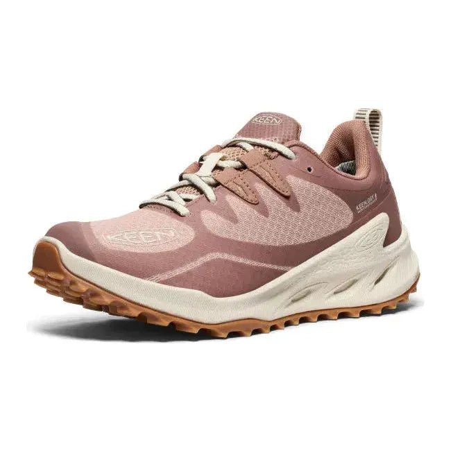 Keen Women's Zionic Waterproof Hiking Shoe Warm Taupe/Raw Umber 1029789