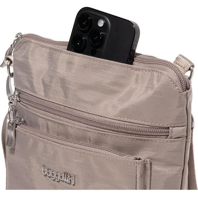 Baggallini Modern Pocket Crossbody Bag Moonrock POK730B0283