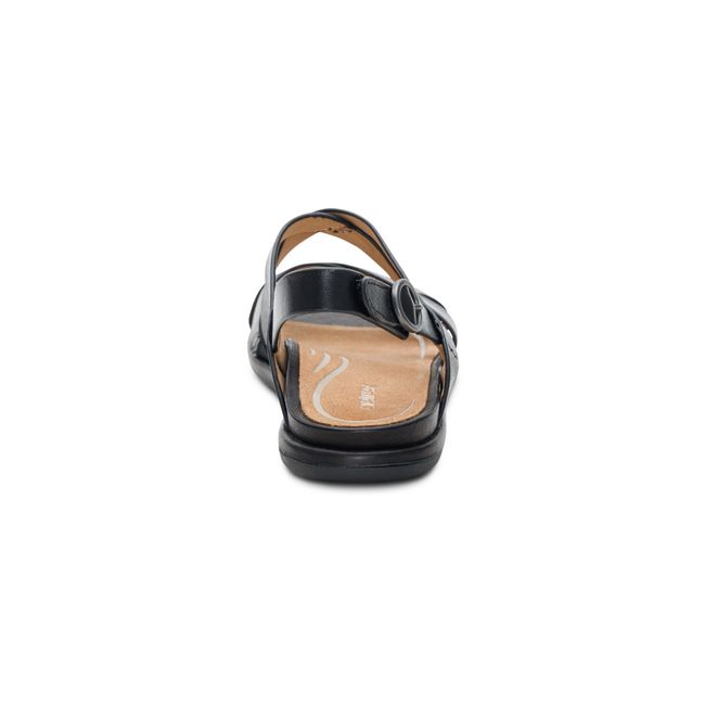 Rear heel view of Aetrex Women&