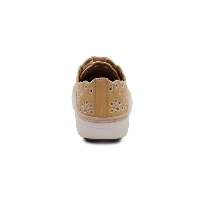 Rear heel view of Aetrex Women&
