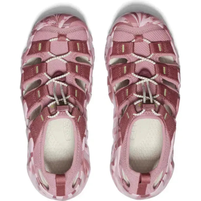 Keen Women's Hyperport H2 Nostalgia Rose/Daiquiri Green Sandal 1028659