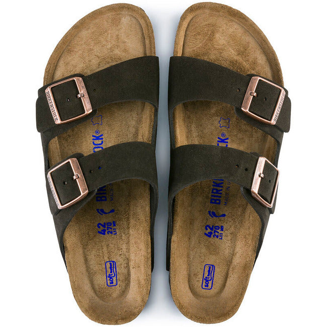 Shop Birkenstock Arizona Soft Footbed Suede Sandals