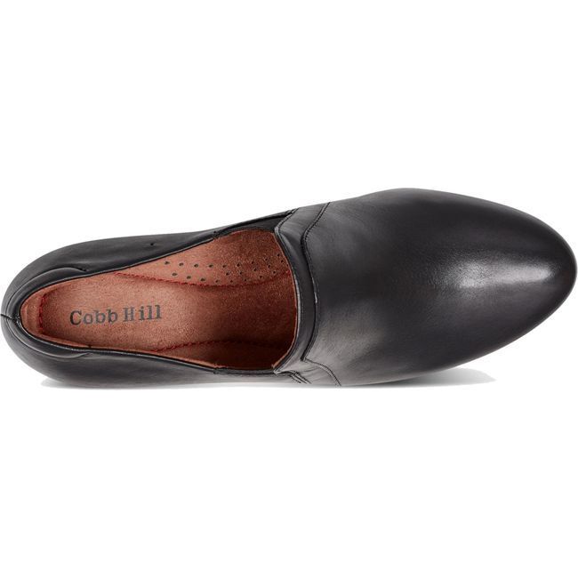 Cobb Hill Women's Winny Slip On Heel Black CWINNY BLK01