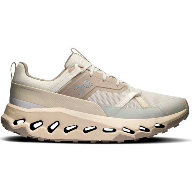 Lateral side of Women's On Running Cloudhorizon Trail Running Shoe in Ice Cream Beige