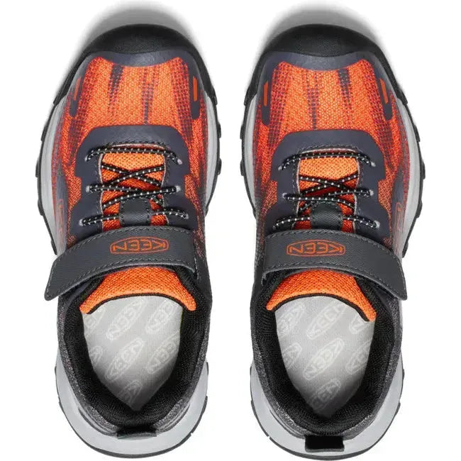 Keen Kids' Wanduro Speed Hiking Shoe Magnet/Scarlet Ibis 1028768