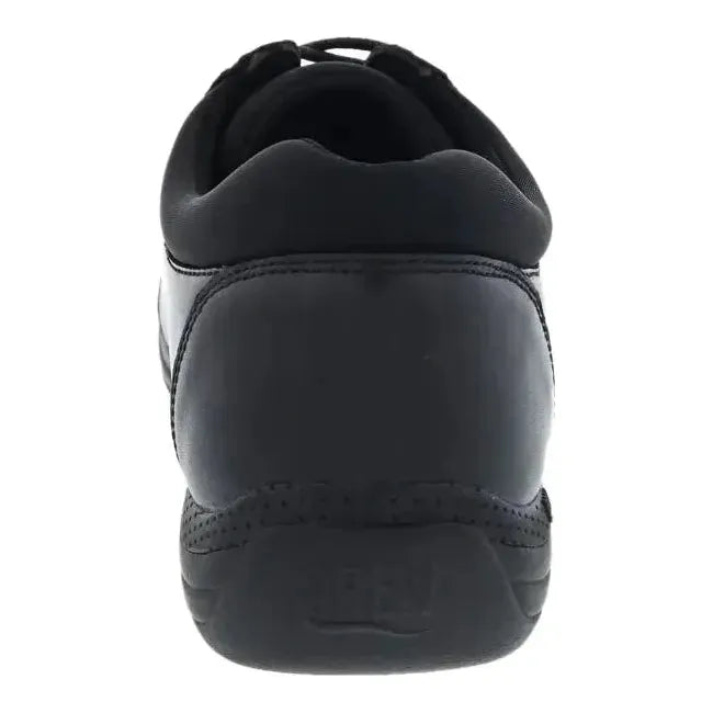 Drew Women's Clover Shoe Black Leather/Black Stretch 10300-99