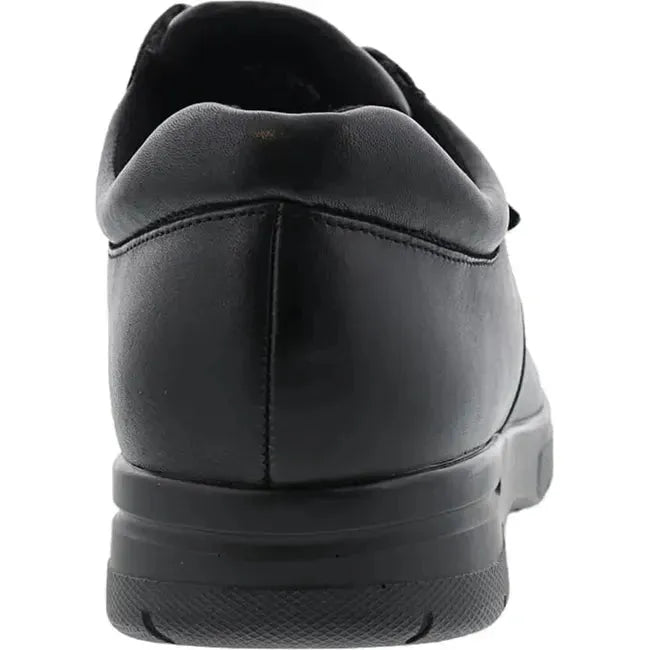 Drew Men's Journey II Shoe Black Leather/Black Stretch 44885-99