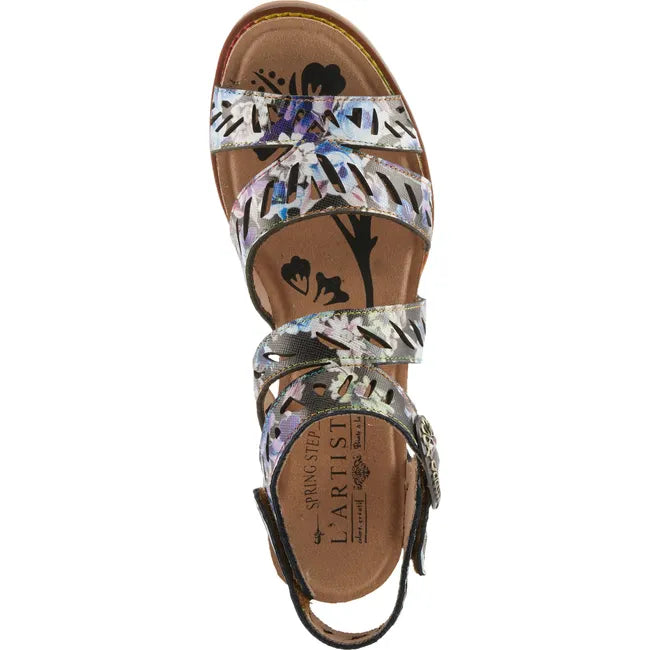 L'Artiste Women's Abreeze Heel Black Multi