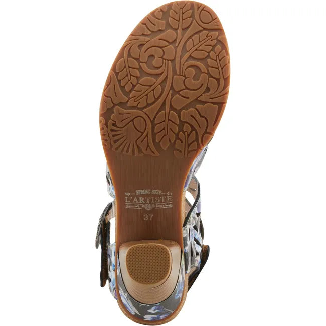 L'Artiste Women's Abreeze Heel Black Multi