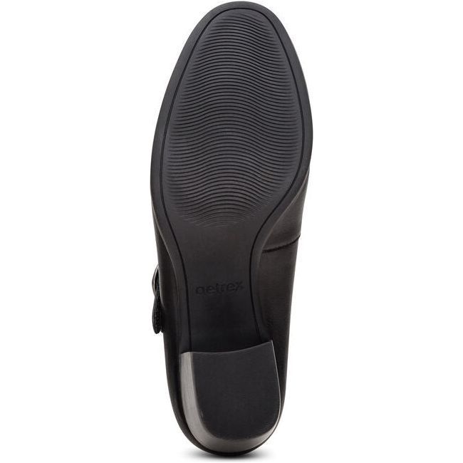 Aetrex Women's Sara Pump Heel Black AH200W