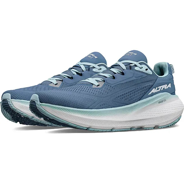 Pair of Altra Women's FWD Via 2 Running Shoes in Light Blue
